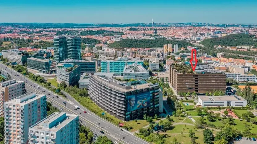 Pronájem kanceláře, Praha - Michle, Za Brumlovkou, 599 m2