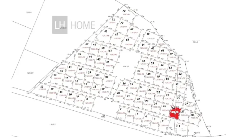 Prodej pozemku pro bydlení, Okrouhlá, 750 m2