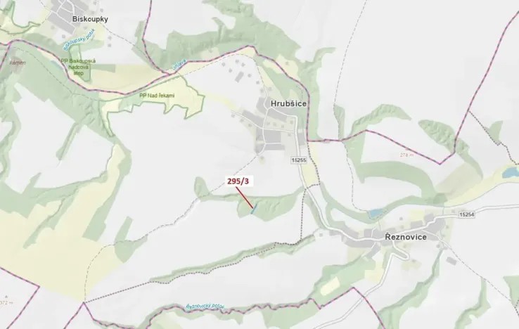 Dražba pozemku, Ivančice, 789 m2