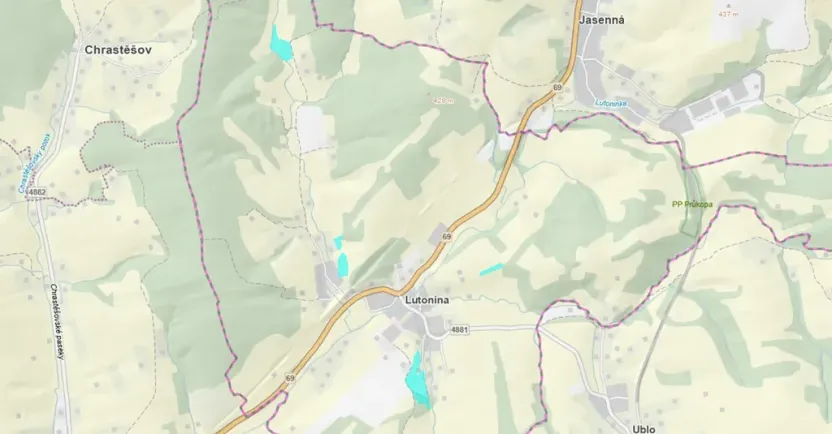 Dražba louky, Lutonina, 40068 m2