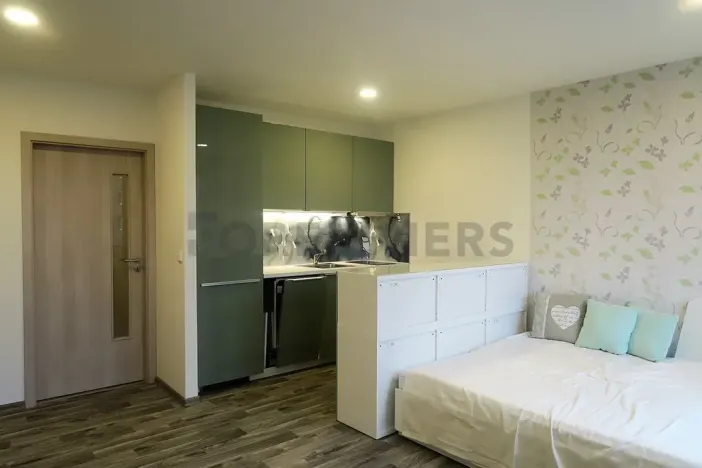 Pronájem bytu 1+kk, Brno, Bzenecká, 31 m2