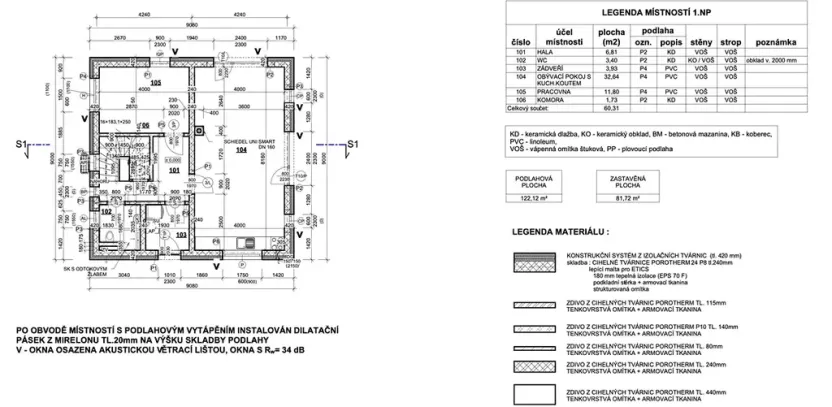 Prodej rodinného domu, Praha - Vinoř, 122 m2