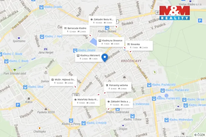 Prodej obchodního prostoru, Kladno - Kročehlavy, Vrchlického, 163 m2