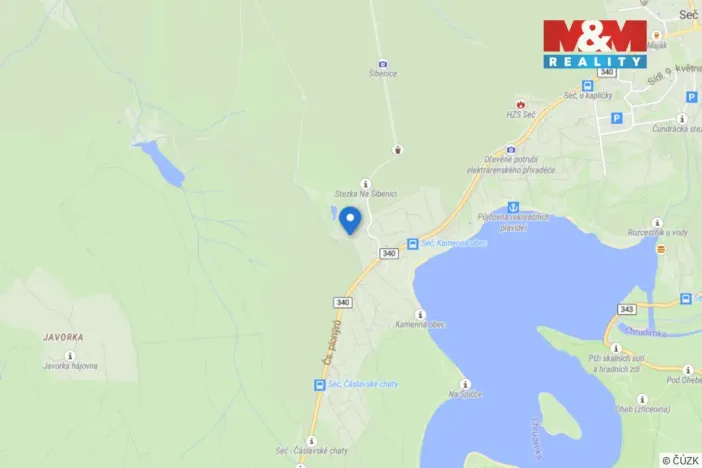 Pronájem bytu 1+kk, Seč, Chrudimská, 28 m2