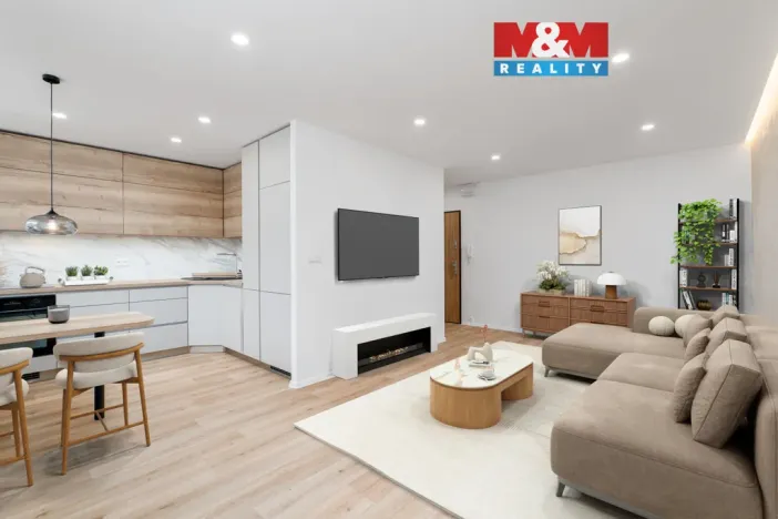 Prodej bytu 2+kk, Teplice, Jana Koziny, 56 m2