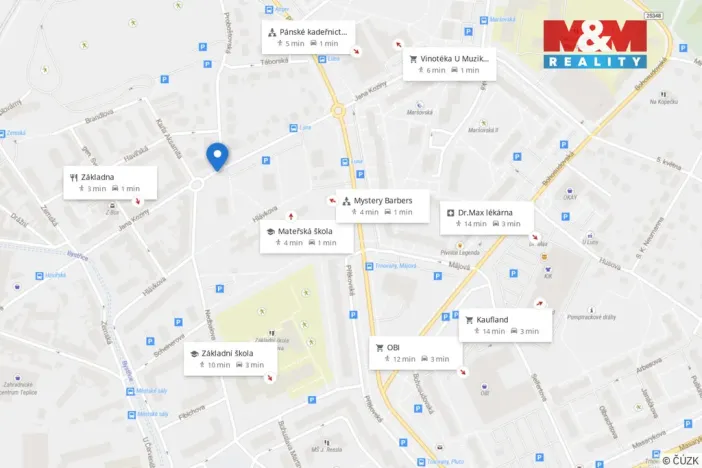 Prodej bytu 2+kk, Teplice, Jana Koziny, 56 m2