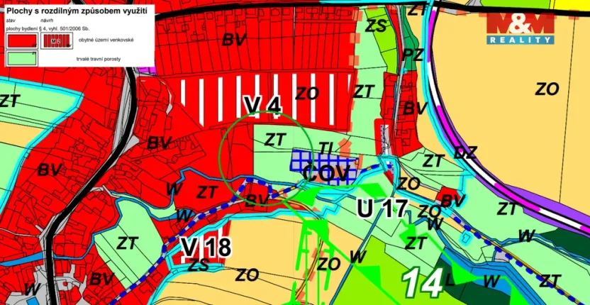 Prodej pozemku pro bydlení, Velemín, 5378 m2