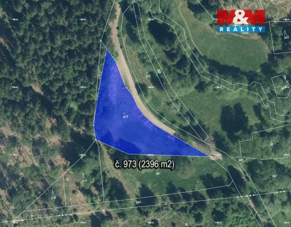 Prodej pole, Lesná, 50456 m2