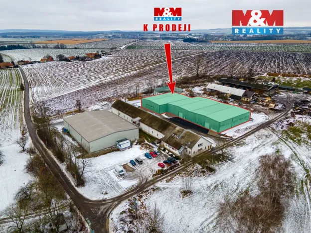 Prodej skladu, Cerekvice nad Loučnou - Pekla, 2380 m2