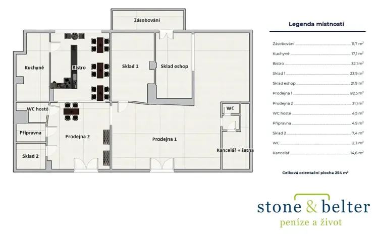 Prodej obchodního prostoru, Praha - Troja, Lodžská, 254 m2