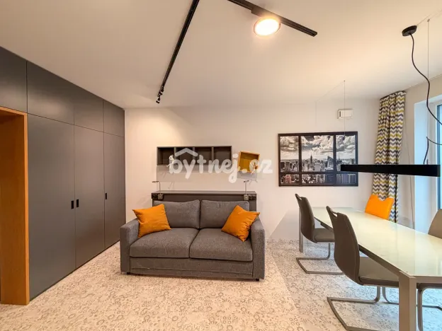 Pronájem bytu 1+kk, Brno - Trnitá, Křenová, 2641 m2