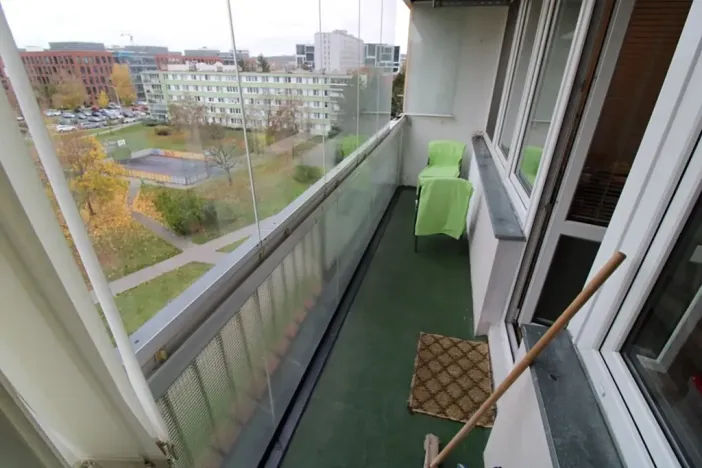 Pronájem bytu 1+kk, Praha - Karlín, Nekvasilova, 28 m2