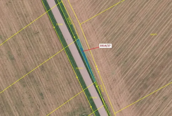 Dražba pozemku, Březník, 86 m2