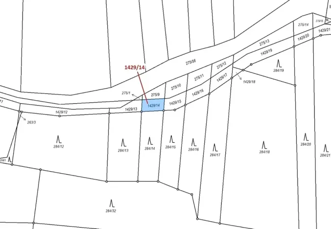 Dražba pozemku, Milavče, 80 m2