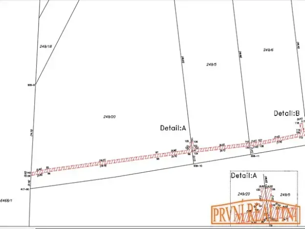 Prodej zahrady, Uherský Brod, Maršovská, 1263 m2