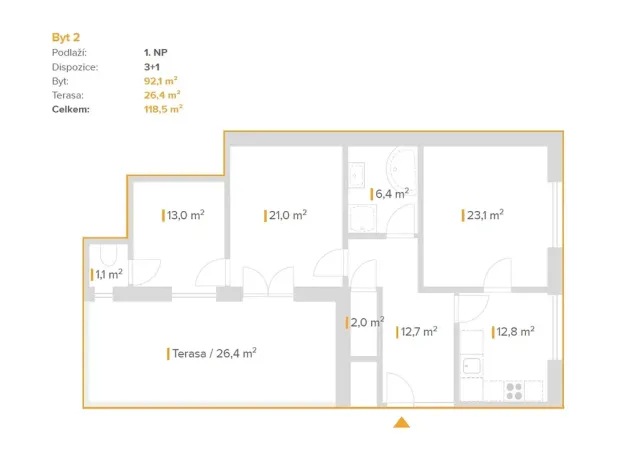 Prodej činžovního domu, Nová Ves, 217 m2