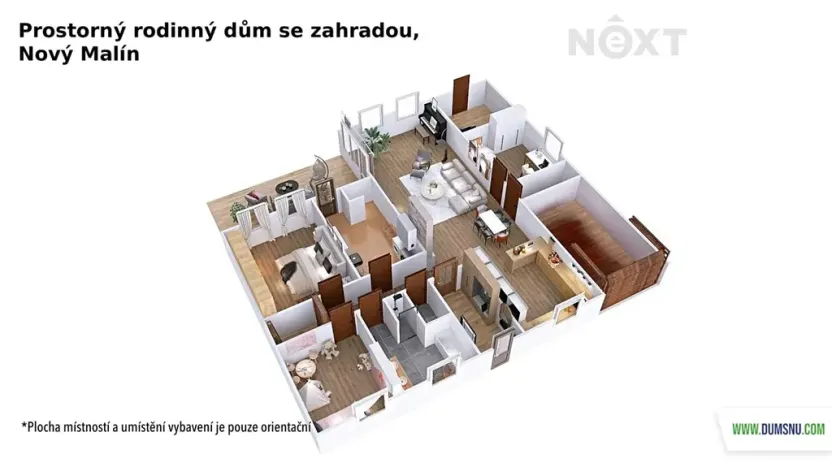 Prodej rodinného domu, Nový Malín, 179 m2