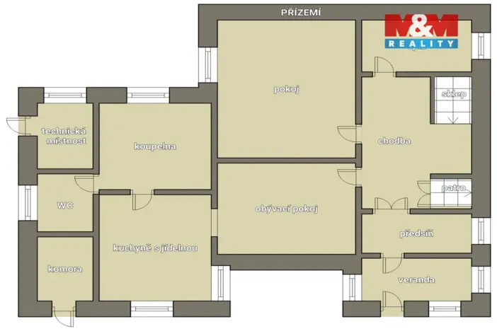 Prodej rodinného domu, Horka II, 104 m2