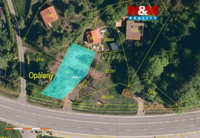 Prodej pozemku pro bydlení, Horní Bečva, 433 m2