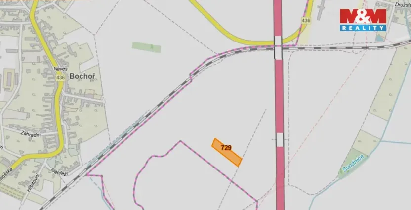 Prodej pole, Přerov, 2517 m2