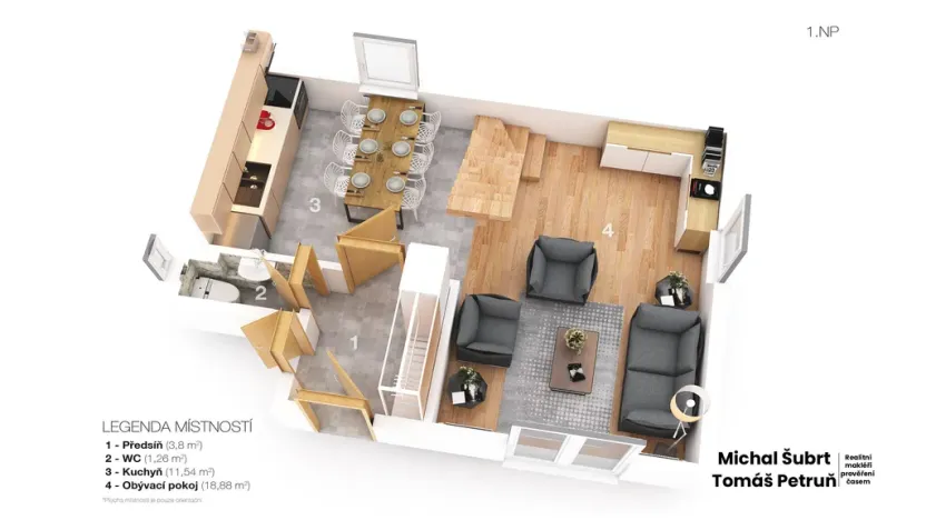 Prodej domu, Černý Důl - Čistá v Krkonoších, 77 m2