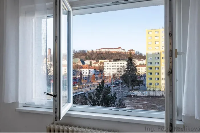 Pronájem bytu 1+kk, Brno - Staré Brno, Veletržní, 19 m2