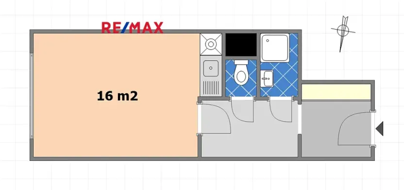 Prodej bytu 1+kk, Praha - Braník, Vavřenova, 28 m2