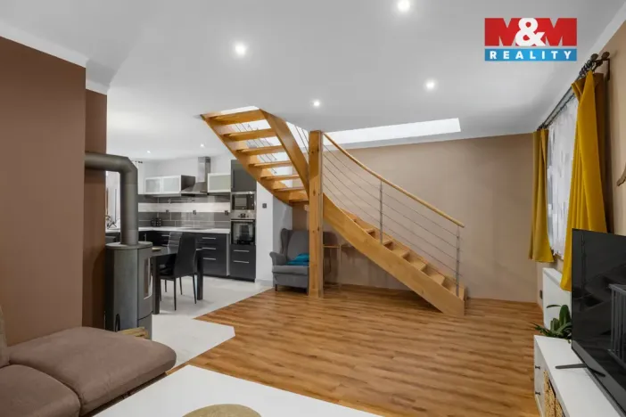 Prodej rodinného domu, Kladno - Švermov, Jungmannova, 89 m2