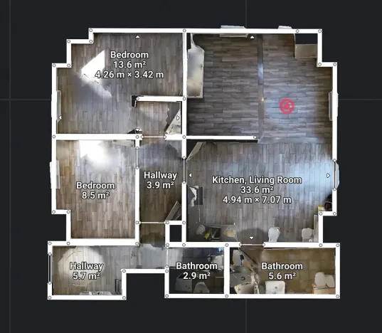 Pronájem bytu 3+1, Horšovský Týn, 75 m2