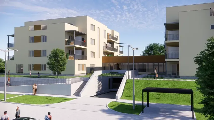 Pronájem bytu 3+kk, Slavkov u Brna, Nerudova, 71 m2