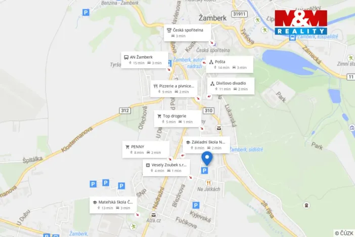 Pronájem bytu 2+1, Žamberk, Pionýrů, 65 m2