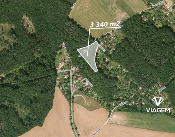 Prodej zahrady, Vráž, 3340 m2