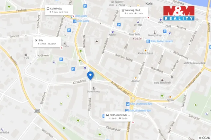 Pronájem bytu 2+kk, Kolín, Václavská, 52 m2