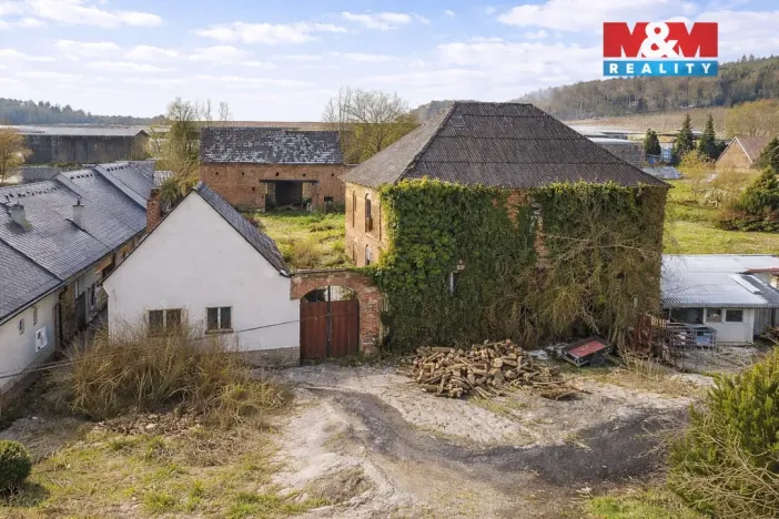 Prodej zemědělské usedlosti, Klopina - Veleboř, 200 m2