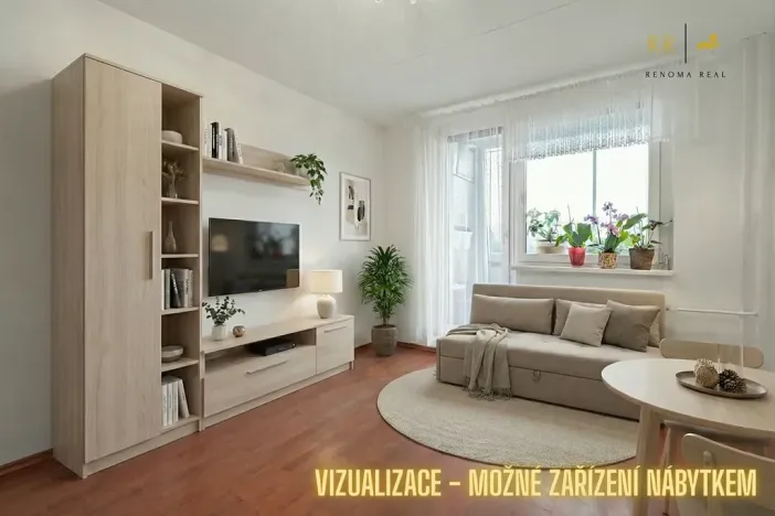 Pronájem bytu 1+kk, Brno, Opálkova, 24 m2