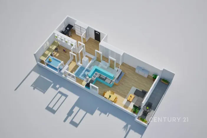 Pronájem bytu 4+kk, Liberec, Ostravská, 70 m2