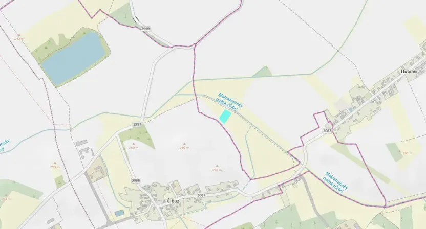 Dražba louky, Smržov, 2921 m2