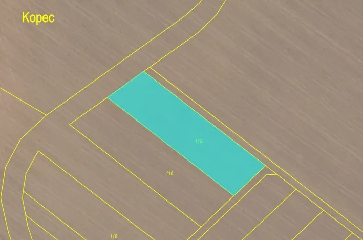 Prodej pole, Chropyně, 1211 m2