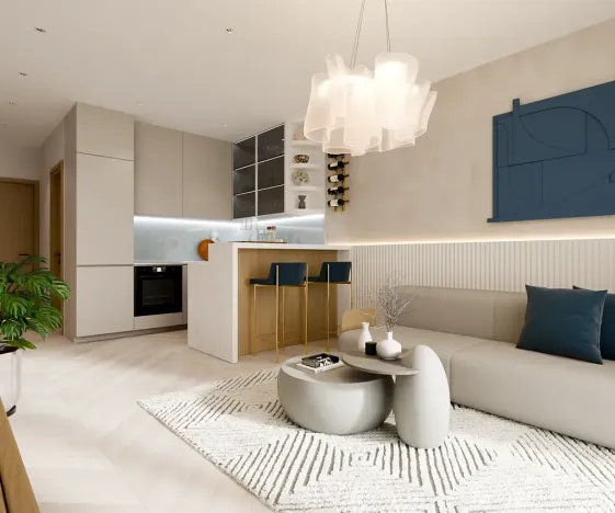 Prodej bytu 2+kk, Arbanija, Chorvatsko, 38 m2