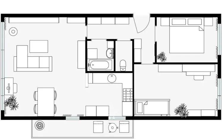 Prodej bytu 3+kk, Kladno, Ústecká, 69 m2
