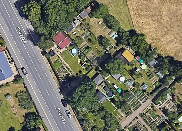 Pronájem zahrady, Chomutov, Pražská, 283 m2