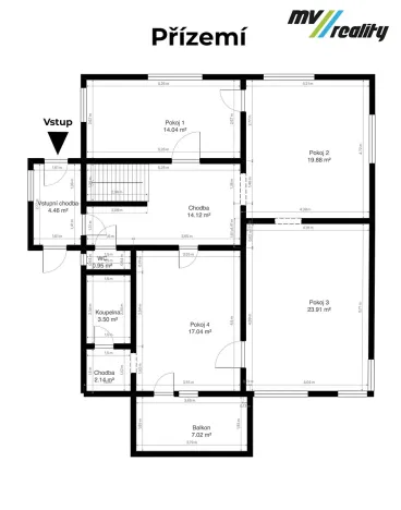 Prodej rodinného domu, Hořice, Riegrova, 720 m2