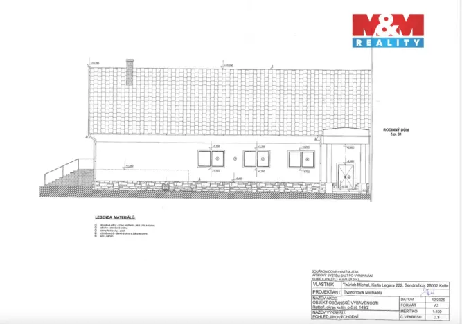Prodej pozemku, Ratboř, Tyršova, 433 m2