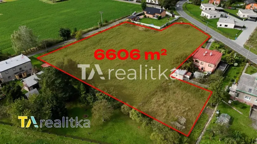 Prodej pozemku pro bydlení, Orlová, Rychvaldská, 6606 m2