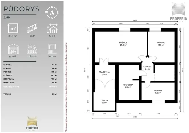 Prodej rodinného domu, Brno, Hluboček, 185 m2