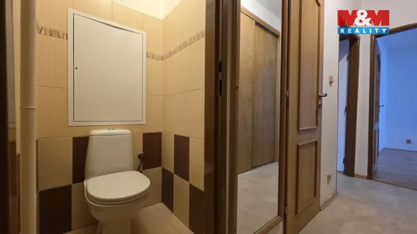 Pronájem bytu 2+1, Sokolov, Křižíkova, 49 m2