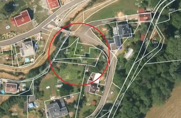 Prodej pozemku, Jílové, 577 m2