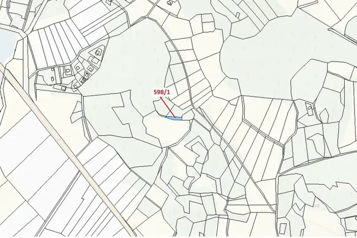 Dražba louky, Zavlekov, 272 m2