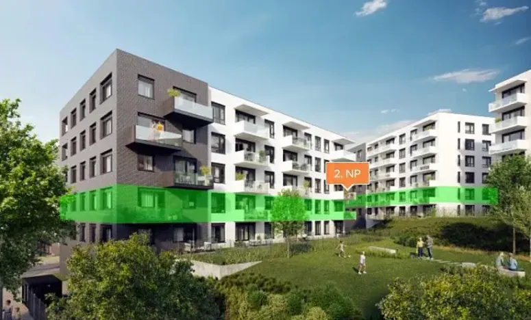 Prodej bytu 2+kk, Praha - Hlubočepy, Hugo Haase, 47 m2