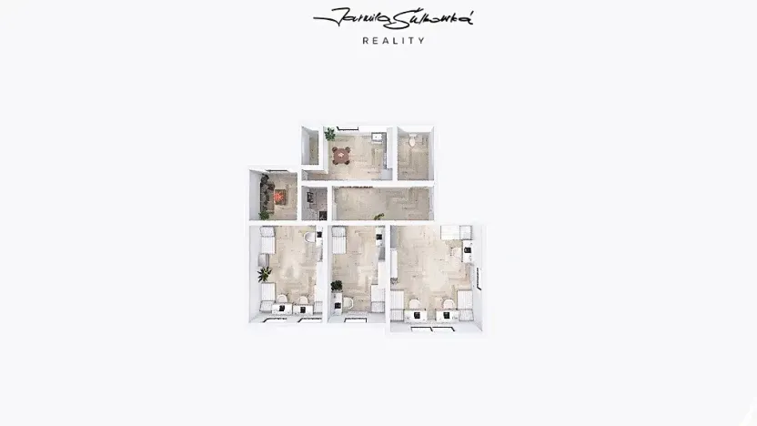 Pronájem pokoje, Olomouc, Žilinská, 108 m2